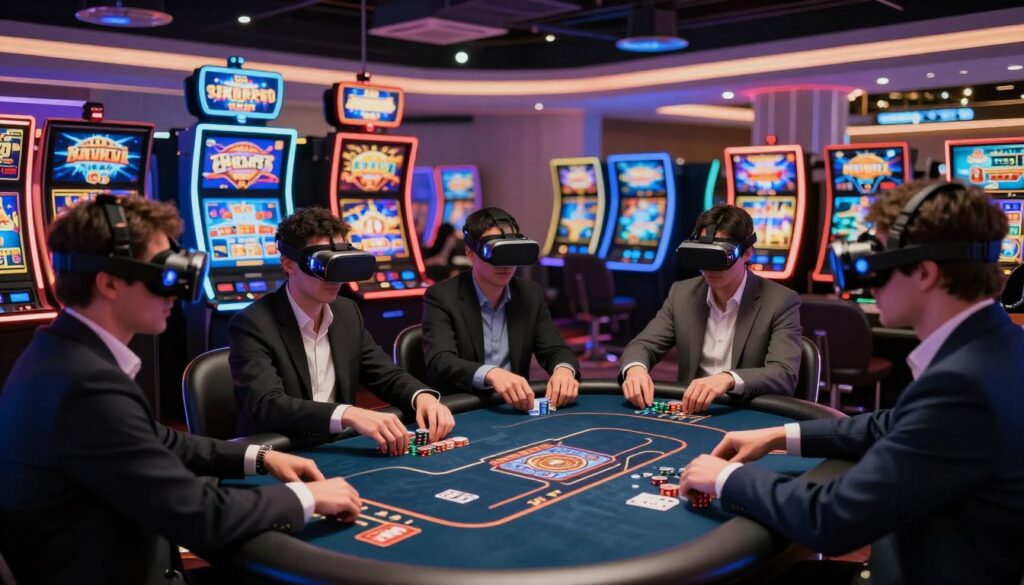 games like poker and slots